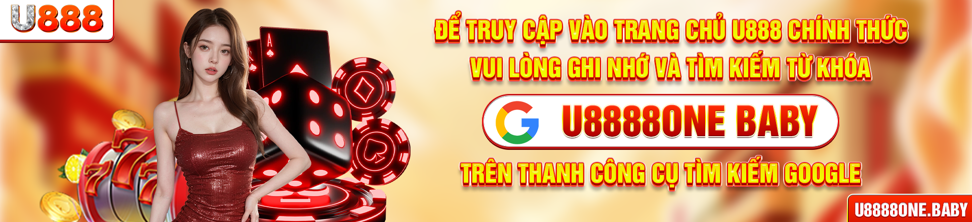 Tìm kiếm từ khóa U888 trên Google